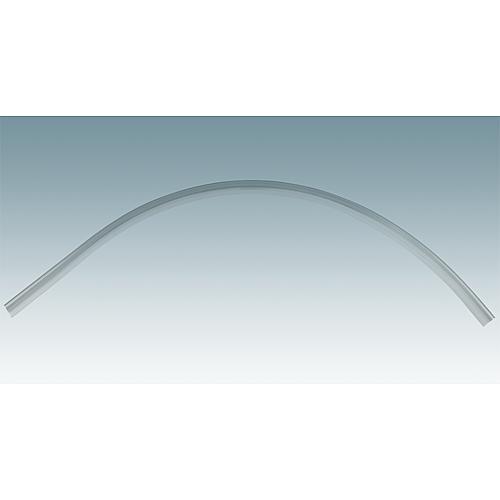 Profilé B avec rebord
pour l‘étanchéité au niveau du receveur,  1/4 de cercle (courbé) Anwendung 2