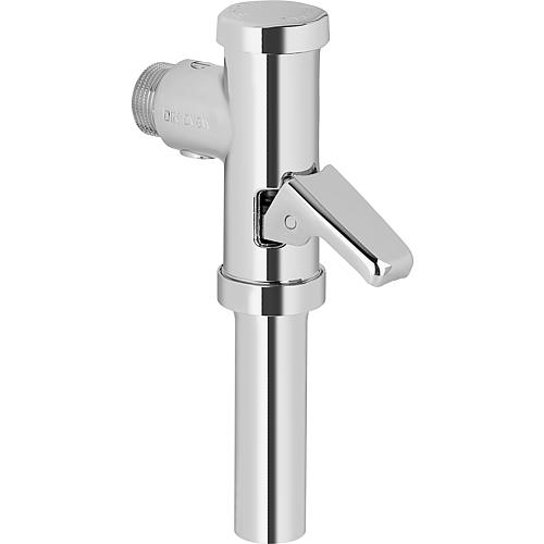 Robinetterie chasse d'eau WC Schell Schellomat avec levier, 3/4" chrome