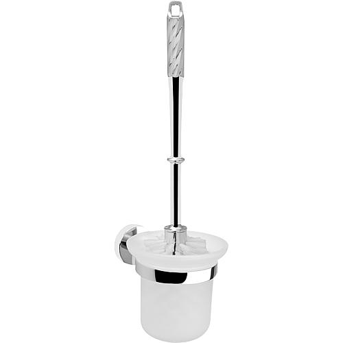 Garniture brosse WC Eight avec verre rond Standard 3