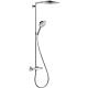 Ensemble de douche Hansgrohe Raindance Select douchette, tête de douche Ø 300 mm et theromostat chrome