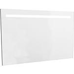 Miroir avec joue décorative et éclairée,
largeur 1200 mm