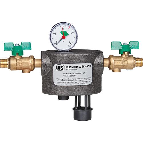 Station de remplissage WS DN 15 (1/2"), type CA Anwendung 1