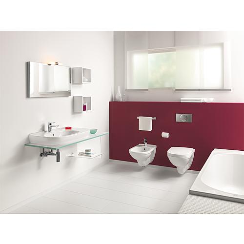 WC suspendu à fond creux O.Novo Standard Anwendung 3