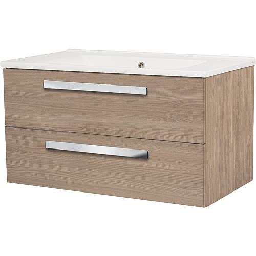Meuble sous vasque Edia avec vasque en céramique Standard 2