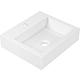 Vasque JULIA LxHxP : 420x100x360 mm fonte minérale blanche