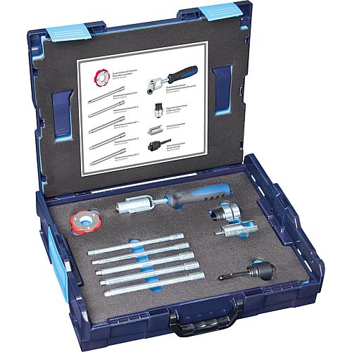 WS L-Boxx® 102 Outils spéciaux, Kit 4 Coffrets de robinetterie Vasque Standard 1