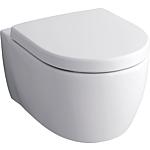 WC mural Geberit Icon blanc, rincage sans rebord lxhxp: 355x330x530mm