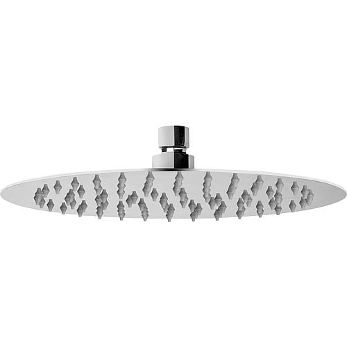 Tête de douche Rumba 1 jet Ø 250 mm inox poli ronde