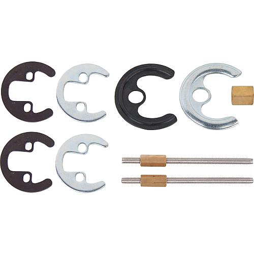 Kit de fixation, adapté aux mitigeurs d'évier série SALSA 93 955 32-35 Standard