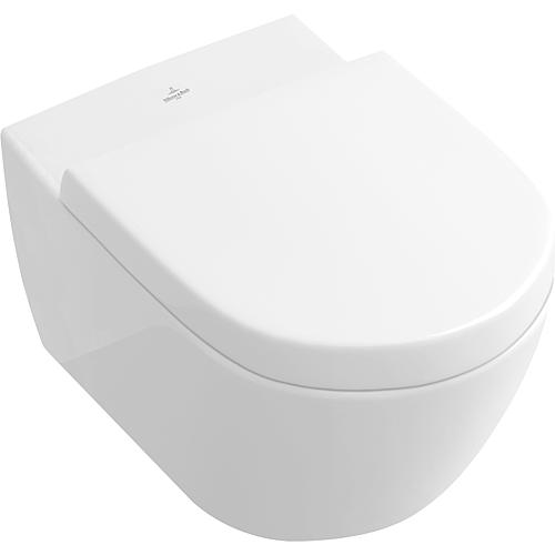 WC supsendu V+B Subwax 2.0, sortie horizontale, 375x565mm, blanc