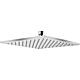 Tête de douche MS 1 jet 248x 248 x 8 mm laiton chromé