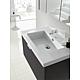 Kit de meuble de salle de bains EPIL série MBF anthracite mat 1 tiroir largeur 860 mm