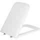 Abattant WC Geberit ICon Square softclose - blanc fixation du haut