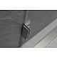 Cabine de douche Équerre Rock, 1 porte battante et 1 paroi latérale avec barre de stabilisation Anwendung 3