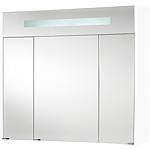 Armoire à miroir avec bordure décorative lumineuse, largeur 850 mm