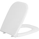 Abattant WC Duravit D-Code avec softclose charnieres plastique, blanc