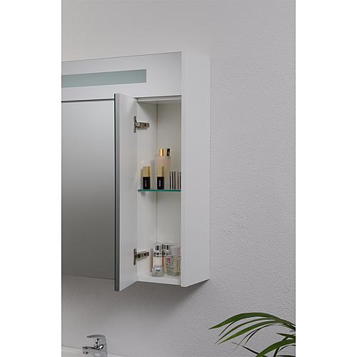 Armoire à miroir avec bordure décorative lumineuse, largeur 850 mm Anwendung 10
