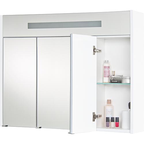 Armoire à miroir avec bordure décorative lumineuse, largeur 950 mm Anwendung 1