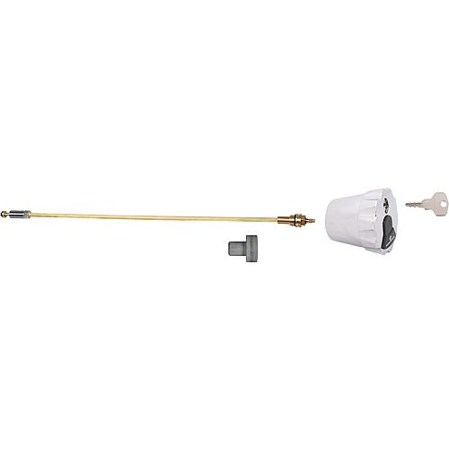 Kit broche avec tête de robinetterie et une paire de clé
 Standard 1