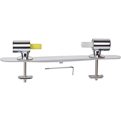 Charnières inox pour abattant WC Standard 1