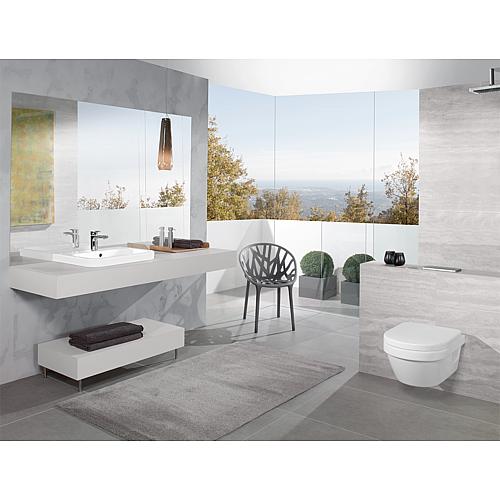 WC-Combi-Pack Architectura, rond, sans rebord Anwendung 1