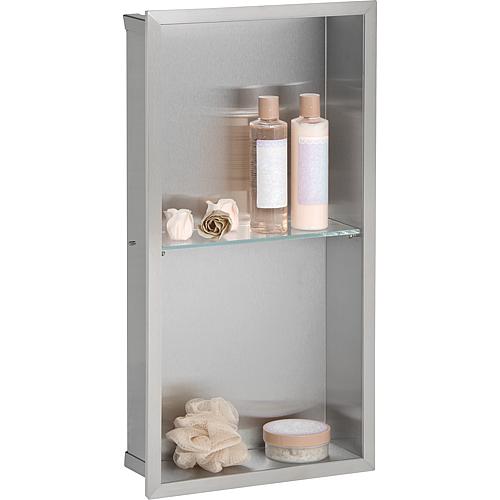 Niche murale 2 casiers, profondeur 150 mm lxh: 323x625mm