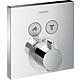 Mitigeur thermostatique encastré Hansgrohe ShowerSelect 
pour 2 fonctions 
 Standard 1