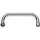 Bec en U Grohe DN 15 (1/2"), convient pour mitigeurs muraux de cuisine Standard 1