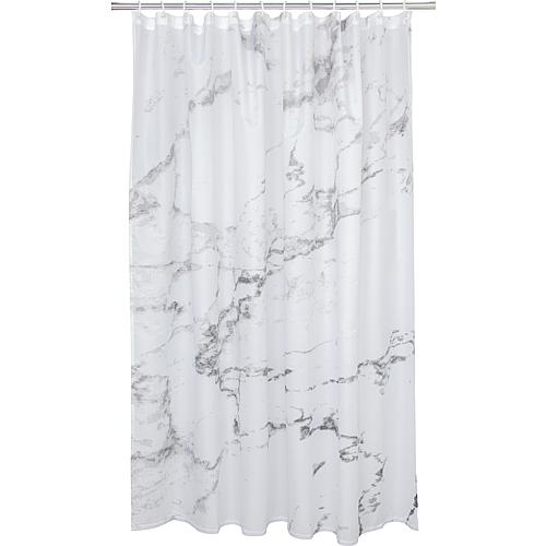 Rideau de douche ELTIONA 100% polyester 1800 x 2000 mm, 12 œillets