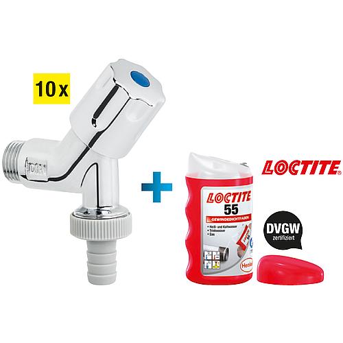 Kit robinet machine à laver Standard 1