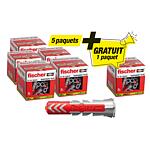 Pack promotionnel chevilles fischer DUOPOWER 10 x 50