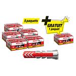 Paquet avantageux Chevilles DuoPower 2-K 6 x 30, contenu 600 Pièces