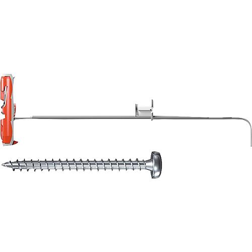 Cheville à bascule type Duotec 10 S PH avec vis pour panneaux agglomérés  
, nylon  Standard 1