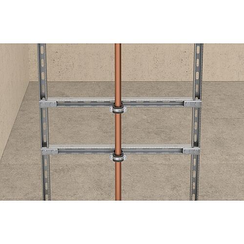 Connecteur de rail, pour rail de montage FLS Anwendung 3