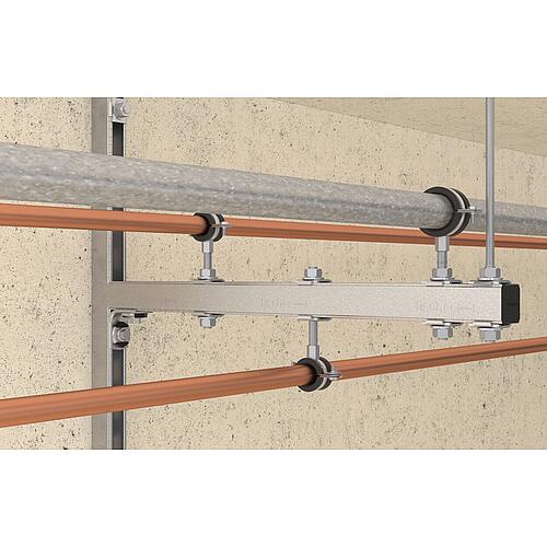 Equerre MW Clix 90°, pour rail de montage FLS  Anwendung 3