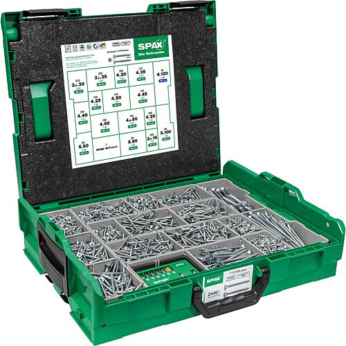 Assortiment de vis WIROX®, tête fraisée T-STAR Plus Standard 1
