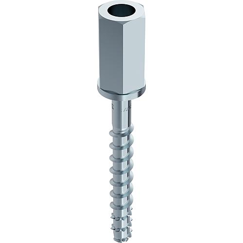 Paquet avantageux Vis à béton et à maçonnerie Multi-Monti® Plus à tête hexagonale (Filetage fem.) M8/10, 7,5 x 40 mm, 200 Pièces Anwendung 1
