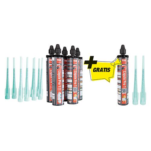 Kit de mortier composite Liquix Pro 1 Incl. 2 mélangeurs statiques + mortier composite gratuit Standard 1