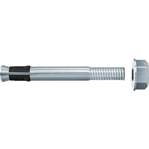 fischer Cheville à frapper, FNA II avec filetage et écrou à bride Standard 1