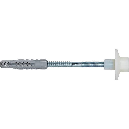 Fixation pour lavabos et urinoirs fischer WD, avec écrous à embase Standard 1