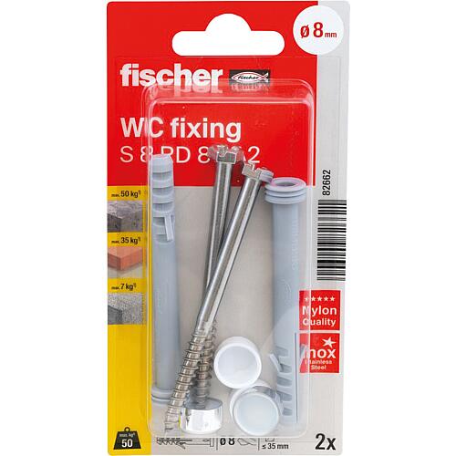 Kit de fixation pour WC suspendu Anwendung 1