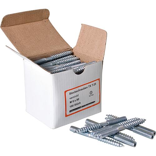 Kit de recharge Goujon fileté M8 x 60-120 mm, 400 Pièces Anwendung 2