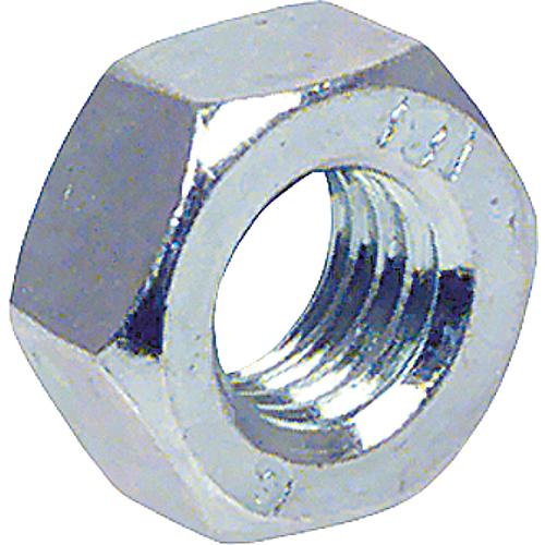 Écrous hexagonaux galvanisés 
