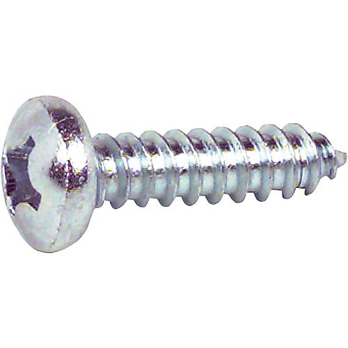 Vis à tôle tête bombée DIN 7981 C, galvanisées, petit paquet Standard 1