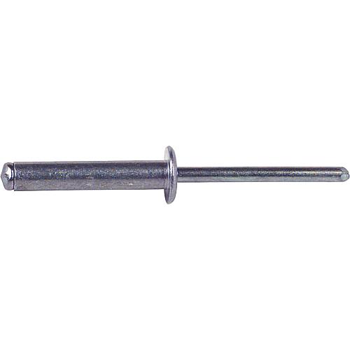 Rivets alu/acier, standard, tête ronde ø 5 mm Standard 1