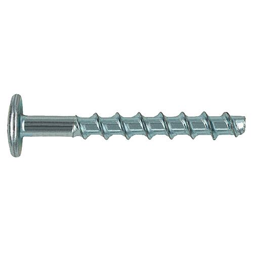 Vis à béton GLK, tête ronde plate, galvanisée Standard 1