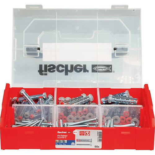 Assortiments de chevilles pour matériaux creux et de vis FIXTainer, 91 pièces Anwendung 3