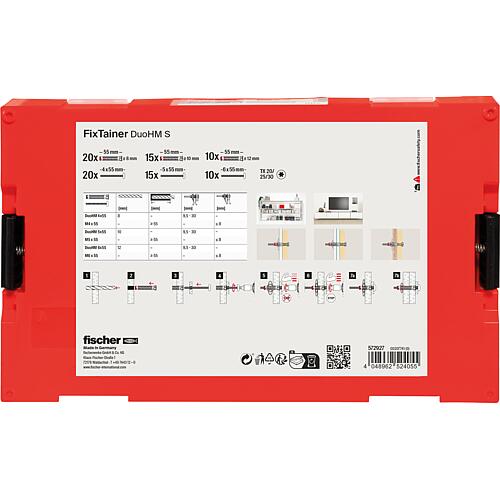 Assortiments de chevilles pour matériaux creux et de vis FIXTainer, 91 pièces Anwendung 5