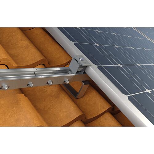 Connecteur de profil Connector SolarFish AL aluminium Anwendung 1