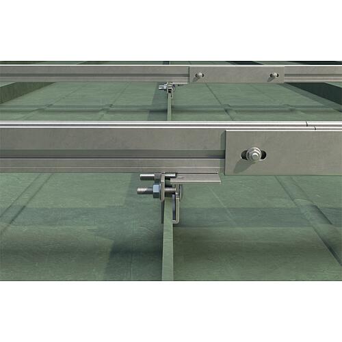 Connecteur de profil Connector SolarFish AL aluminium Anwendung 2